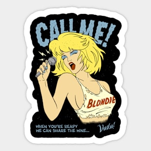 Rapture in the World of Blondie Sticker